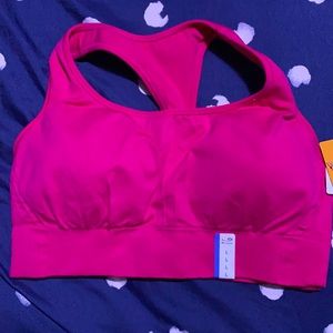 pink Sports bra